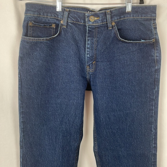 Urban Pipeline SuperFlex Dark Wash Men's Blue Jeans - Size 34 X 34 - Picture 2 of 12